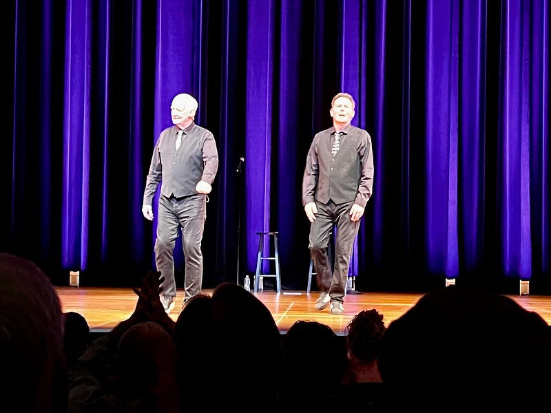 Colin Mochrie and Brad Sherwood Scared Scriptless at The Fox Spokane