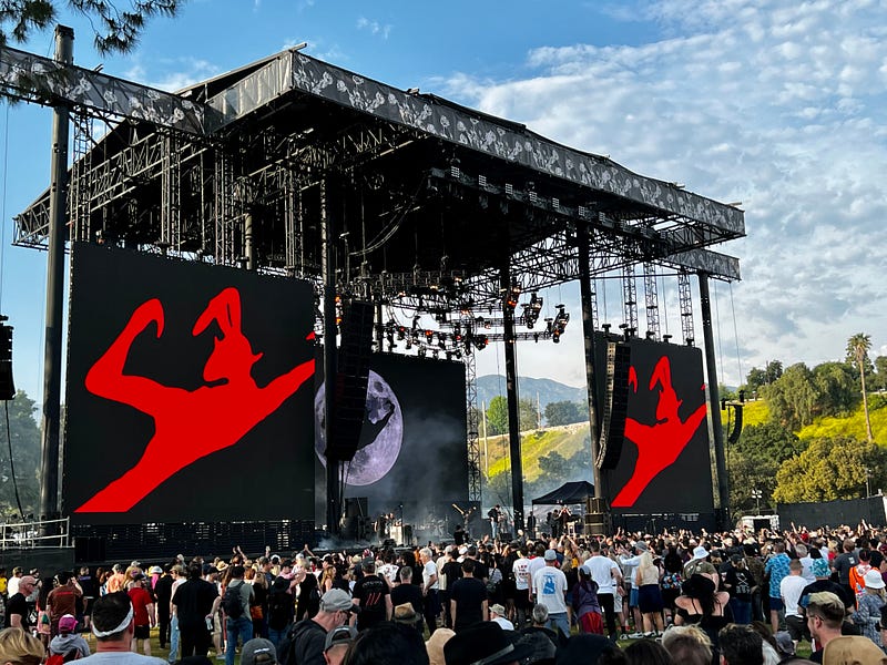 Echo and The Bunnymen at Cruel World Festival Pasadena