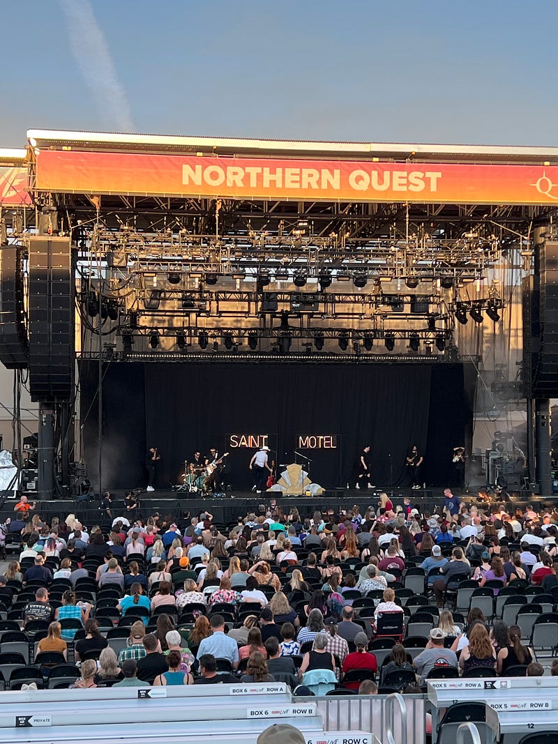 Saint Motel opening for Lindsey Stirling at BECU Live