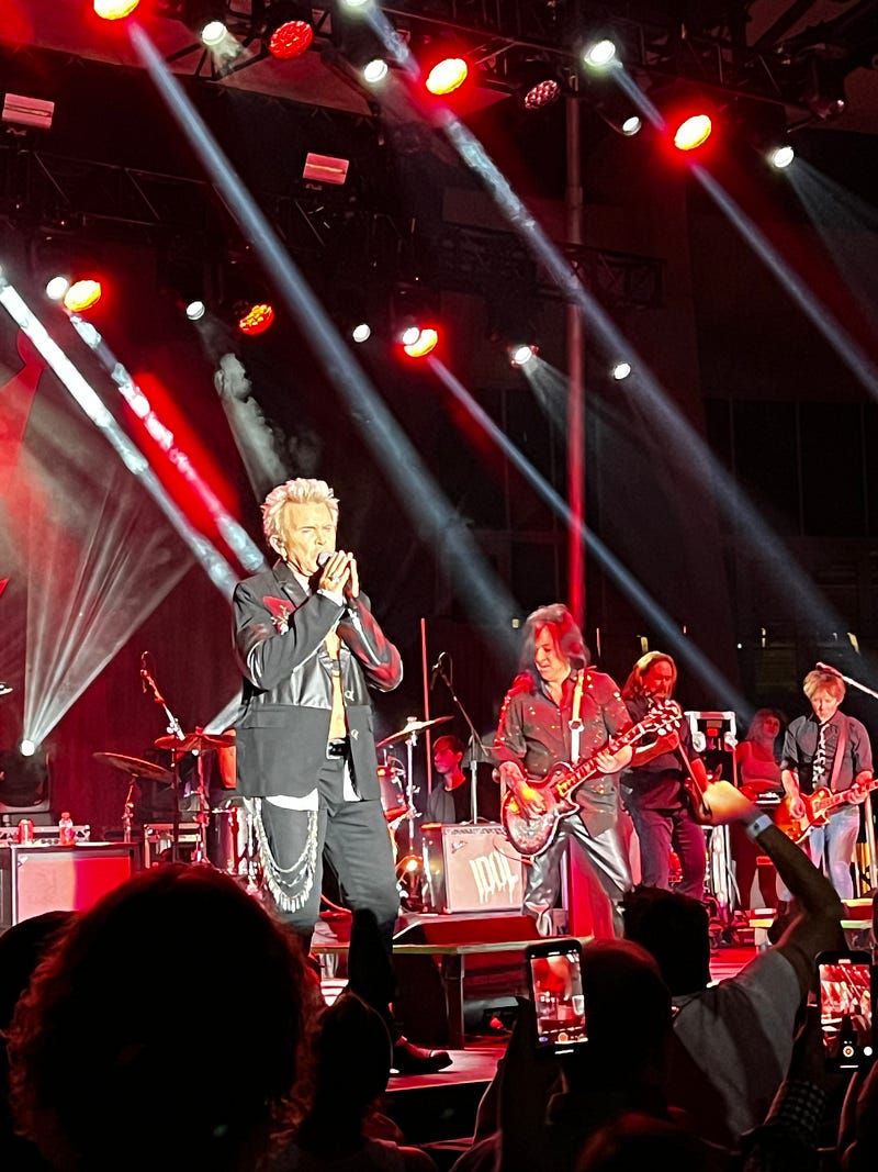 Billy Idol at Spokane Pavilion