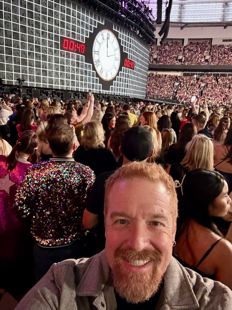 BC Place Stadium before Taylor Swift takes the stage