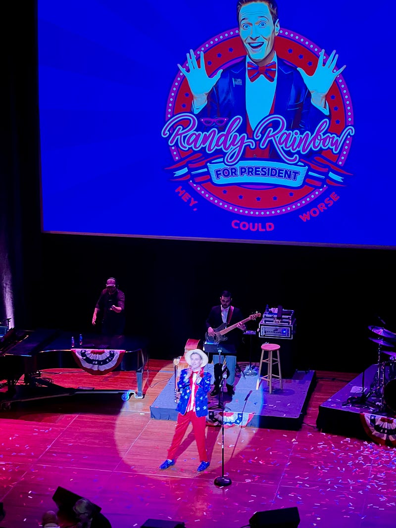 Randy Rainbow at Martin Woldson Theater at The Fox