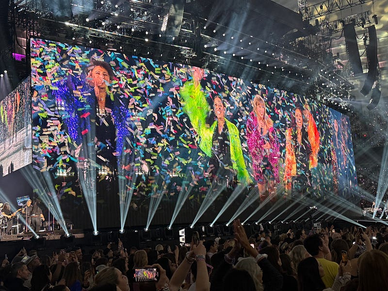 Farewell from BC Place Stadium after the Eras Tour