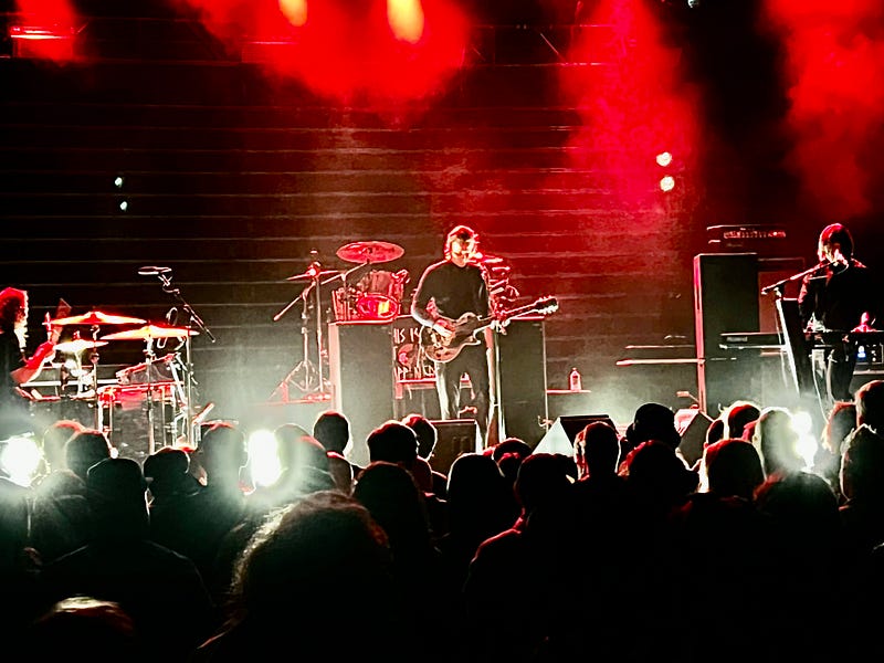 Secret Machines opening for Metric at The Fillmore