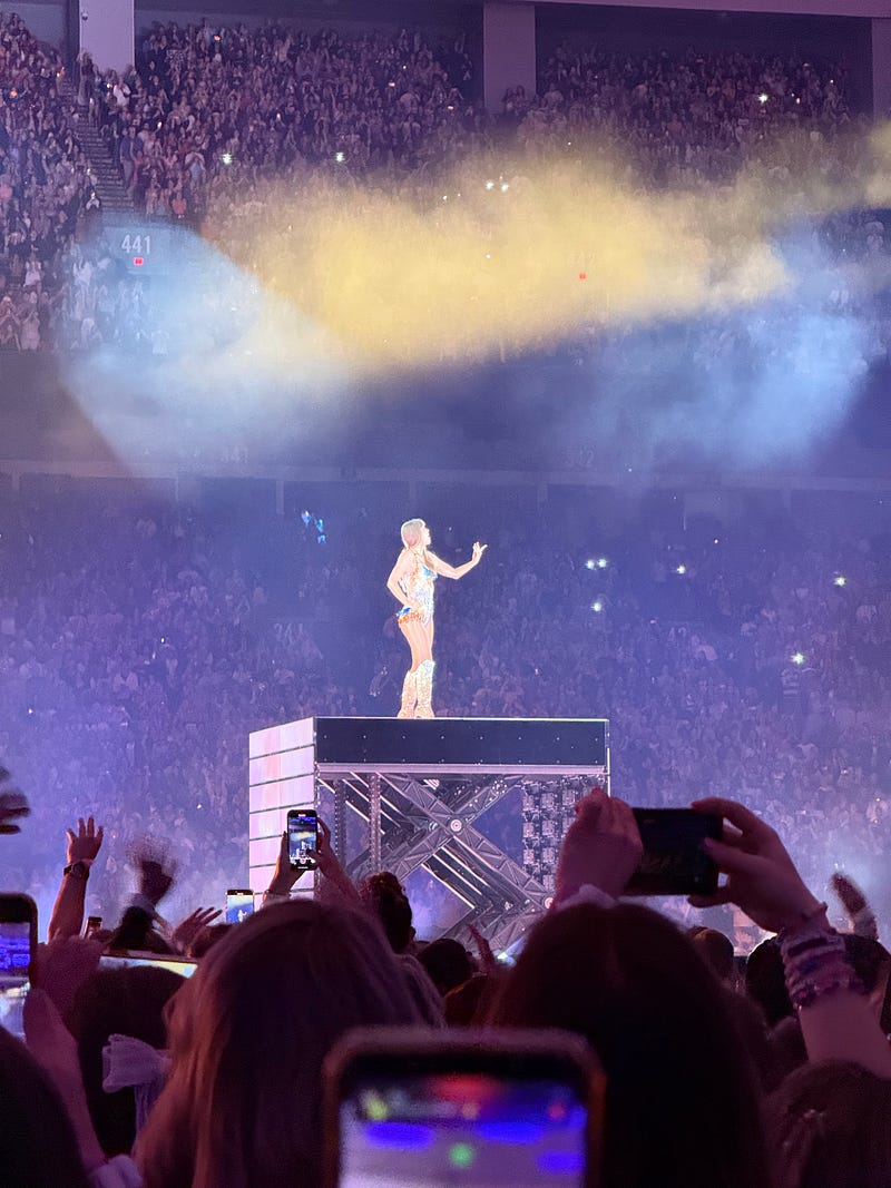 Taylor Swift takes the stage at BC Place Stadium