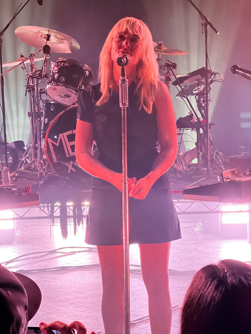 Metric concert at The Roxy Los Angeles