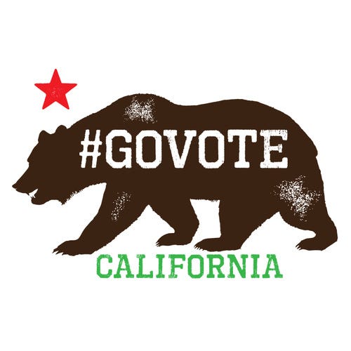 Go Vote California banner